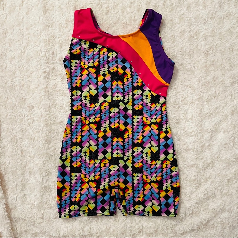 Small 6/7 Gymnastics Biketard